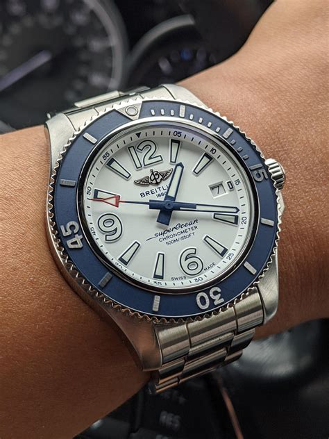 breitling superocean 2 r|breitling superocean 42 white.